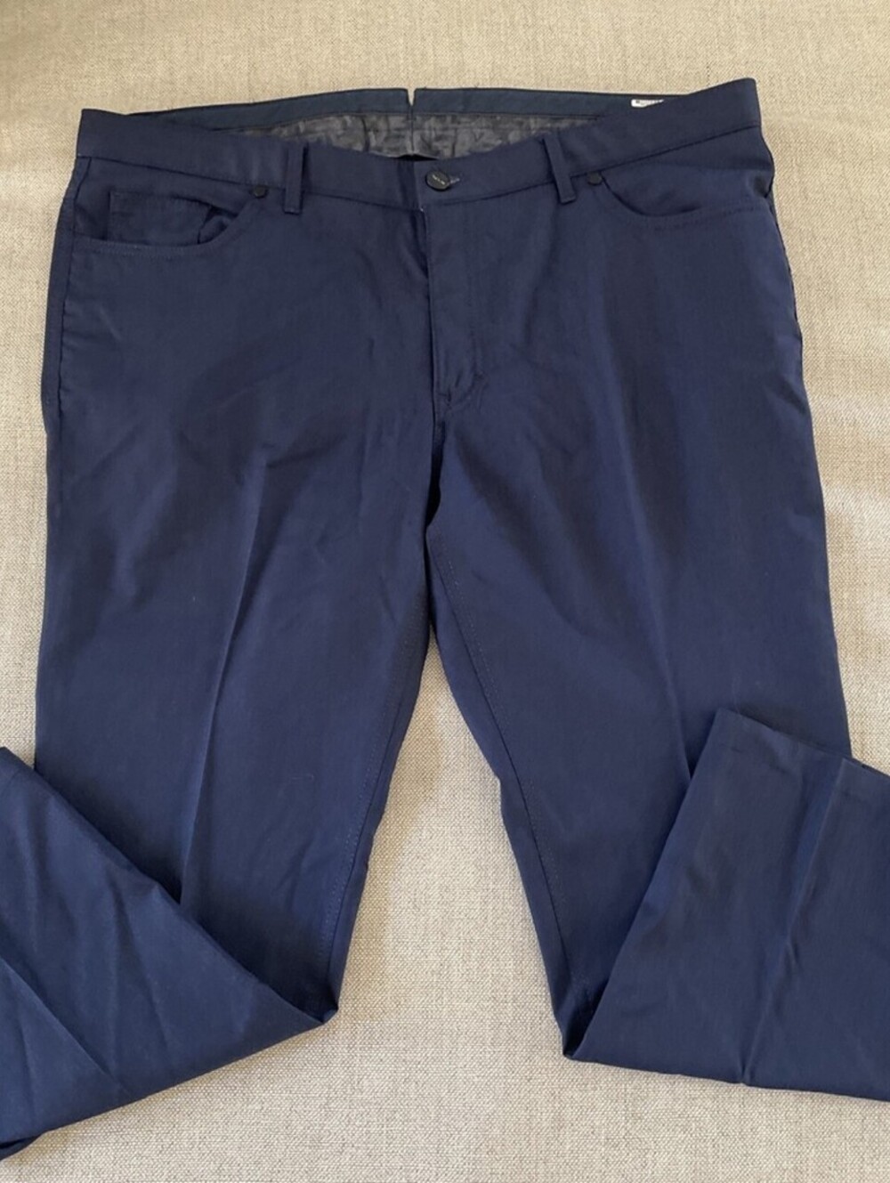 Hiltl Kent Worsted Wool Elastane 5 Pocket Dress Pant 40x26